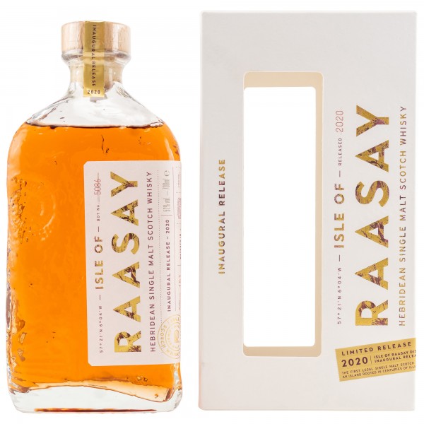 Isle of Raasay Single Malt Inaugural Release 2020, 07,l 52,0%vol.