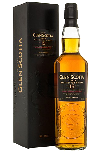 Glen Scotia 15 Jahre - 46%vol. 0,7