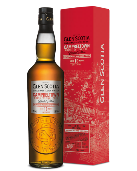 Glen Scotia 10 y.o. Campbeltown Malts Festival 2021 56,1 % vol. 0,7l