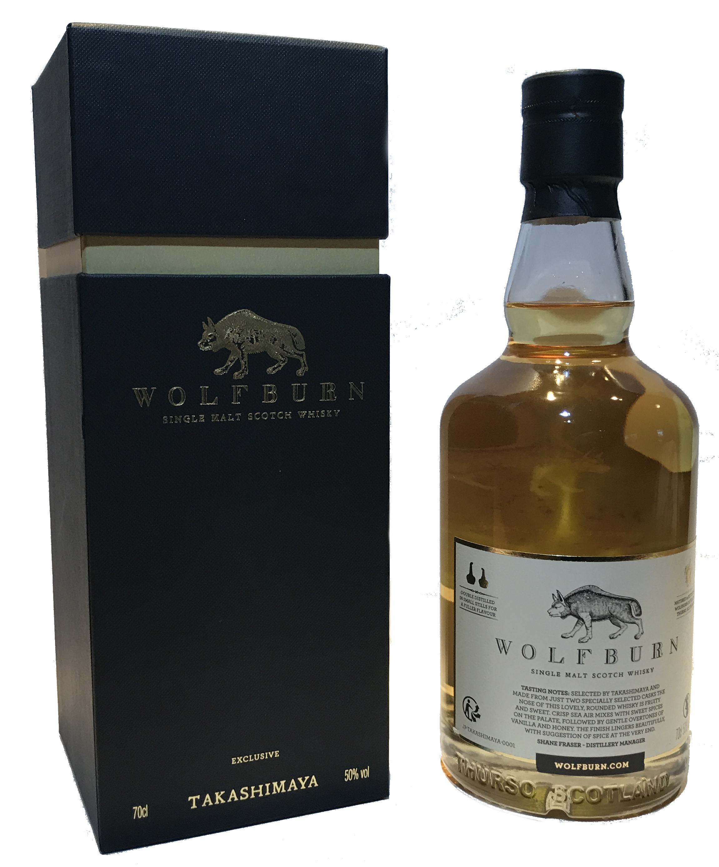 Wolfburn Takashimaya - 50%vol. 0,7l | Highlands | Schottland
