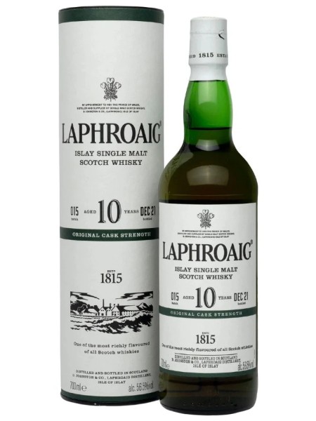 Laphroaig 10 Years Old CS Batch 15 56,5% vol. 0,7l