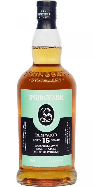 Springbank 15 Jahre "Rum Wood", 51,0%, 0,7 l