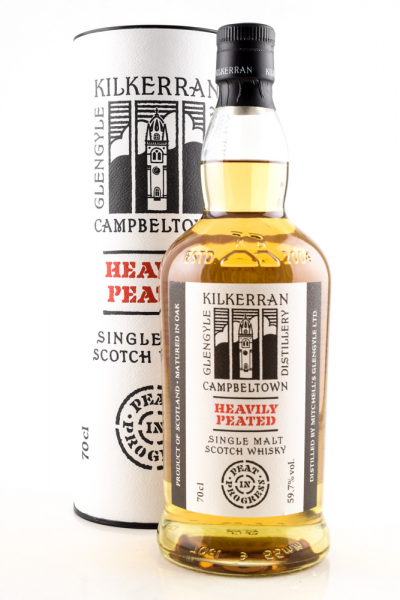 Kilkerran Heavily Peated, 58,6 % vol. 0,7l - Batch 4