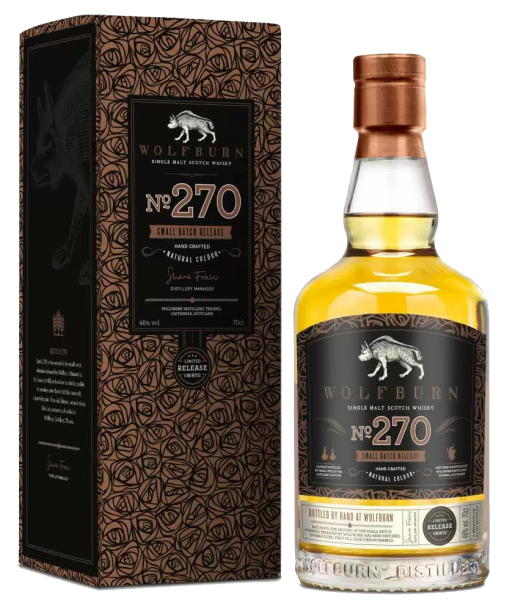 Wolfburn No. 270 Small Batch Release - 46%vol. 0,7l